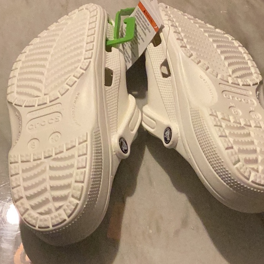 Crocs Men’s  Classic Clog - White - Picture 8 of 9
